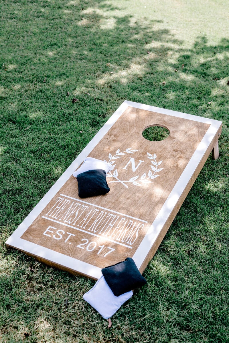 corn hole game