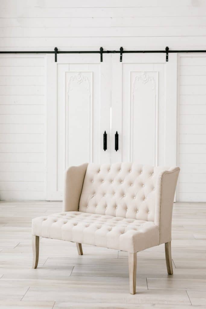 Neutral Love Seat Rental